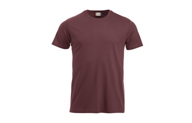 Classic heren t-shirt - bordeaux