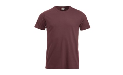 Classic heren t-shirt - bordeaux