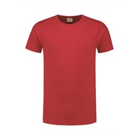 Crewneck heren t-shirt - rood
