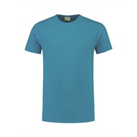 Crewneck heren t-shirt - turquoise