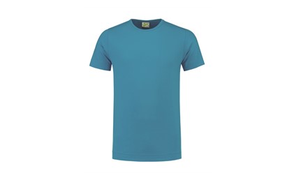Crewneck heren t-shirt - turquoise