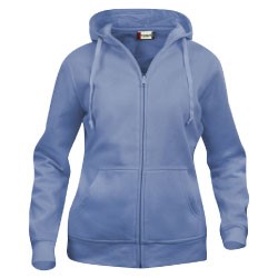 Basic dames hoody full zip