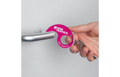 Anti-contact keychain