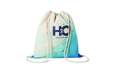 Katoenen tas met trekkoord