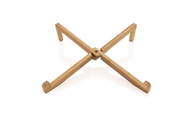Bamboe draagbare laptopstandaard