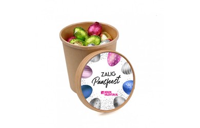 Snoepbeker met paaseitjes