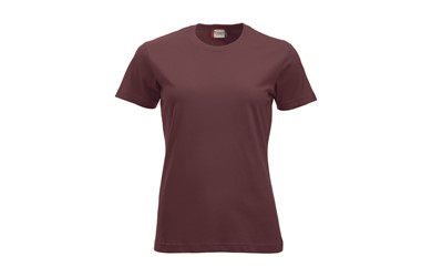 Classic dames t-shirt - bordeaux